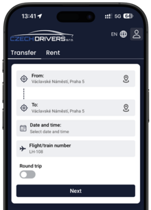Czech Drivers Prague Taxi Limousine App